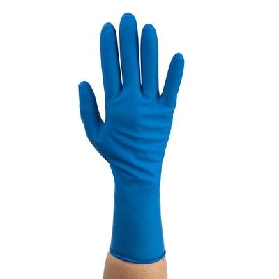 Dynarex High Risk Latex Exam Gloves, 15mil Thick, Powder-Free - 50/box, 10bxs/case (500 Count) Dynarex High Risk Latex Exam Gloves, 15mil Thick, Powder-Free - 50/box, 10bxs/case (500 Count)