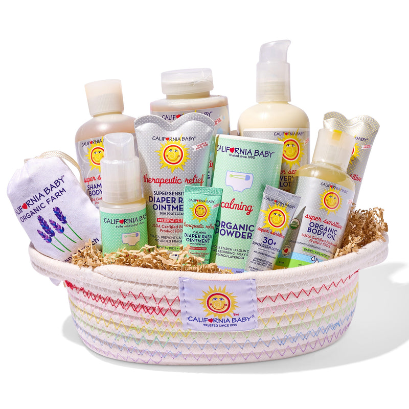 Welcome Baby Gift Basket Welcome Baby Gift Basket