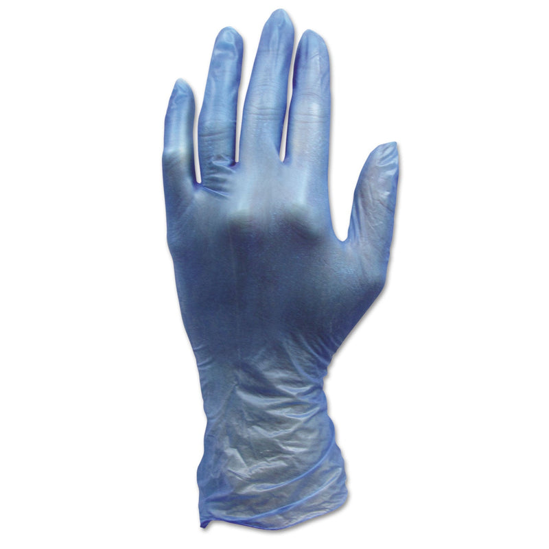 HOSPECO ProWorks Industrial Grade Disposable Vinyl Gloves, Powder-Free, Medium, Blue, 1,000/Carton HOSPECO ProWorks Industrial Grade Disposable Vinyl Gloves, Powder-Free, Medium, Blue, 1,000/Carton