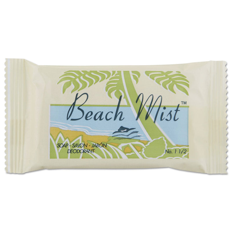 Beach Mist Face and Body Soap, Beach Mist Fragrance, # 1 1/2 Bar, 500/Carton Beach Mist Face and Body Soap, Beach Mist Fragrance, # 1 1/2 Bar, 500/Carton