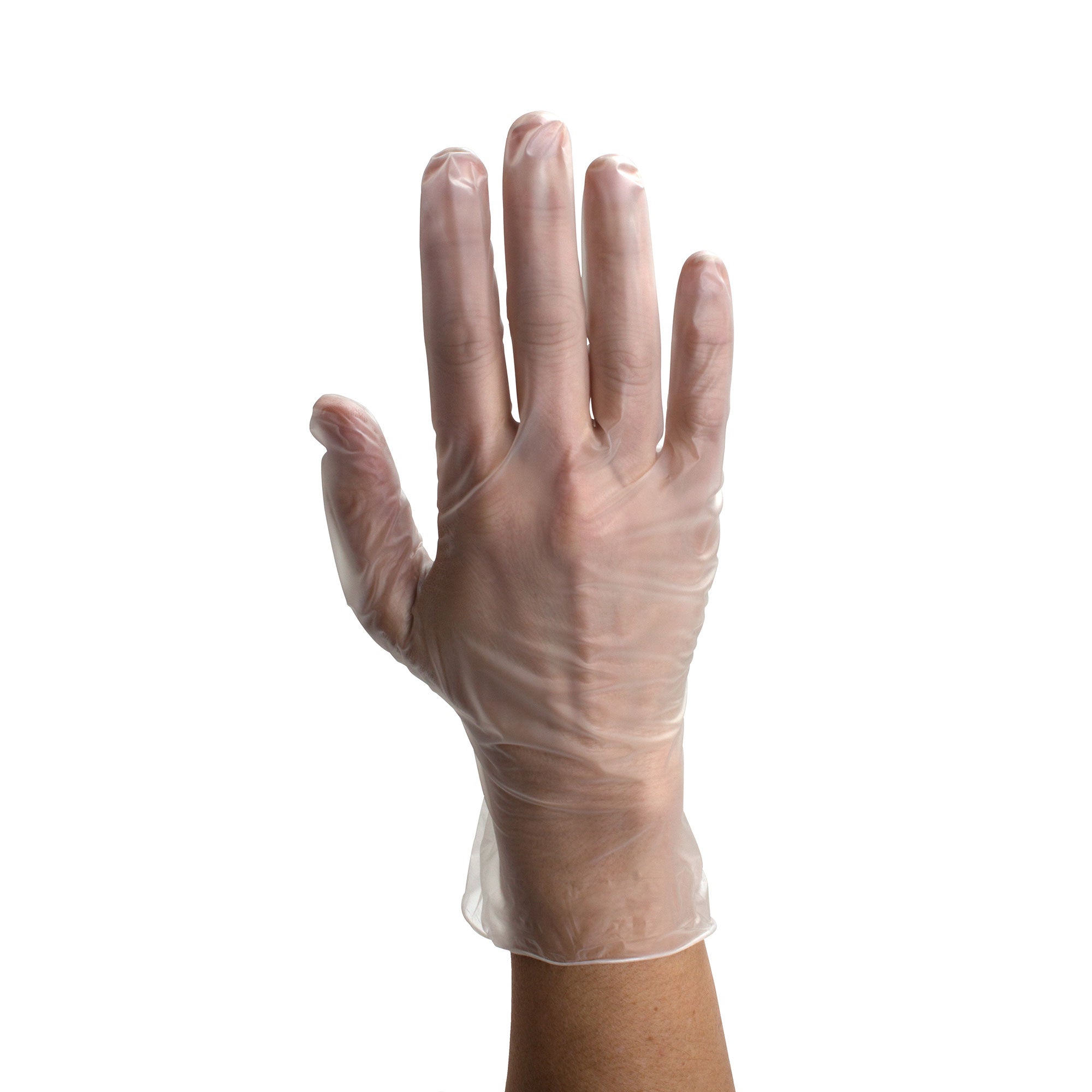 Dynarex Safe-Touch Vinyl Exam Gloves, 3 Mil Thick, Powder-Free, 100/bx, 10bxs/cs (1000 Count) Dynarex Safe-Touch Vinyl Exam Gloves, 3 Mil Thick, Powder-Free, 100/bx, 10bxs/cs (1000 Count)