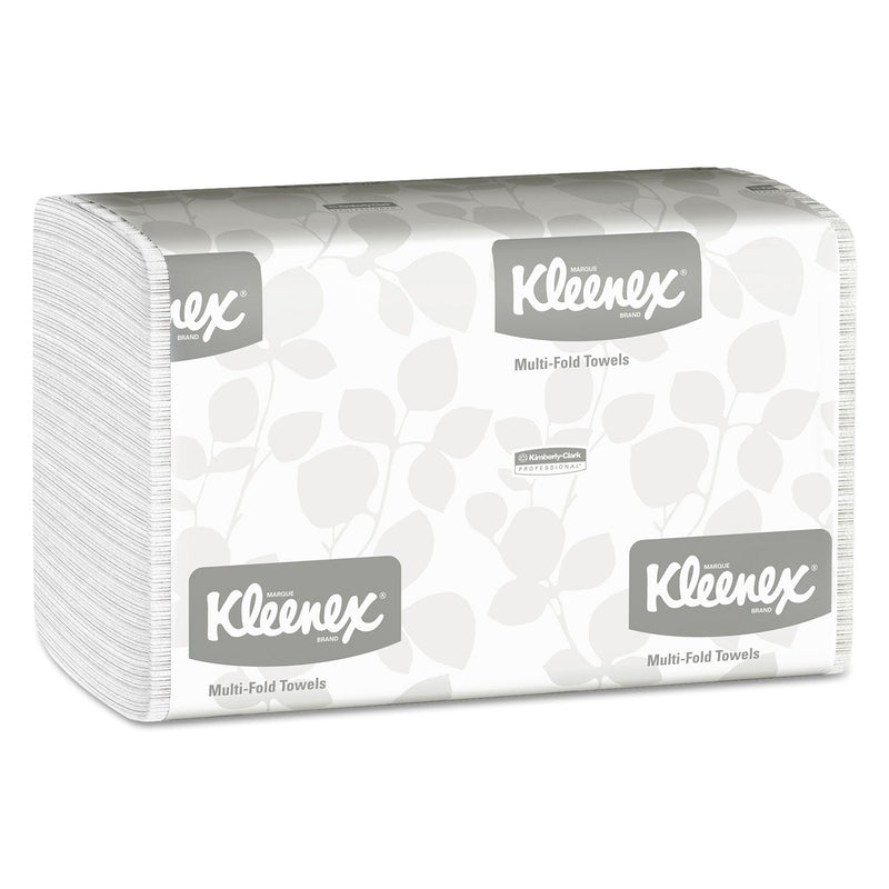 Kleenex Multi-Fold Paper Towels, 9.2 x 9.4, White, 150/Pack, 16 Packs/Carton Kleenex Multi-Fold Paper Towels, 9.2 x 9.4, White, 150/Pack, 16 Packs/Carton