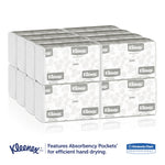 Kleenex Multi-Fold Paper Towels, 9.2 x 9.4, White, 150/Pack, 16 Packs/Carton Kleenex Multi-Fold Paper Towels, 9.2 x 9.4, White, 150/Pack, 16 Packs/Carton