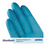 KleenGuard G10 Nitrile Gloves, Powder-Free, Blue, 242mm Length, Large, 100/Box, 10 Boxes/CT KleenGuard G10 Nitrile Gloves, Powder-Free, Blue, 242mm Length, Large, 100/Box, 10 Boxes/CT