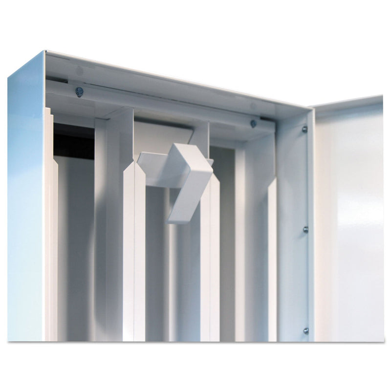 Vend-Rite Coin-Operated Soap Vender, 3-Column, 16.25 x 9.5 x 37.75, White/Blue Vend-Rite Coin-Operated Soap Vender, 3-Column, 16.25 x 9.5 x 37.75, White/Blue