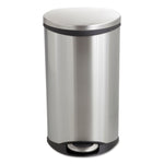 Safco Step-On Medical Receptacle, 7.5 gal, Stainless Steel Safco Step-On Medical Receptacle, 7.5 gal, Stainless Steel