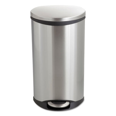 Safco Step-On Medical Receptacle, 7.5 gal, Stainless Steel Safco Step-On Medical Receptacle, 7.5 gal, Stainless Steel