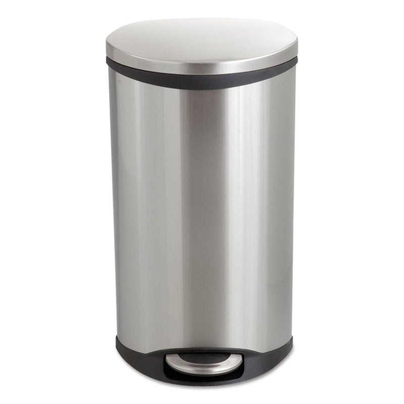 Safco Step-On Medical Receptacle, 7.5 gal, Stainless Steel Safco Step-On Medical Receptacle, 7.5 gal, Stainless Steel