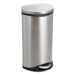 Safco Step-On Medical Receptacle, 7.5 gal, Stainless Steel Safco Step-On Medical Receptacle, 7.5 gal, Stainless Steel