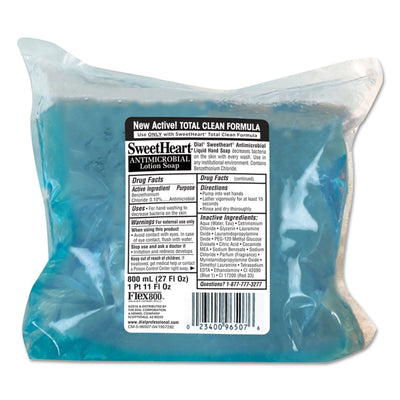 Dial Sweetheart Antibacterial Soap for Dial 800 mL Dispenser, Fresh, 800 mL, 12/Carton Dial Sweetheart Antibacterial Soap for Dial 800 mL Dispenser, Fresh, 800 mL, 12/Carton