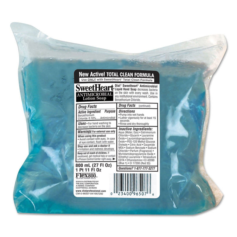 Dial Sweetheart Antibacterial Soap for Dial 800 mL Dispenser, Fresh, 800 mL, 12/Carton Dial Sweetheart Antibacterial Soap for Dial 800 mL Dispenser, Fresh, 800 mL, 12/Carton