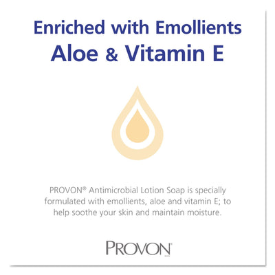 PROVON Antimicrobial Lotion Soap with Chloroxylenol, Citrus Scent, 2 L NXT Refill, 4/Carton PROVON Antimicrobial Lotion Soap with Chloroxylenol, Citrus Scent, 2 L NXT Refill, 4/Carton