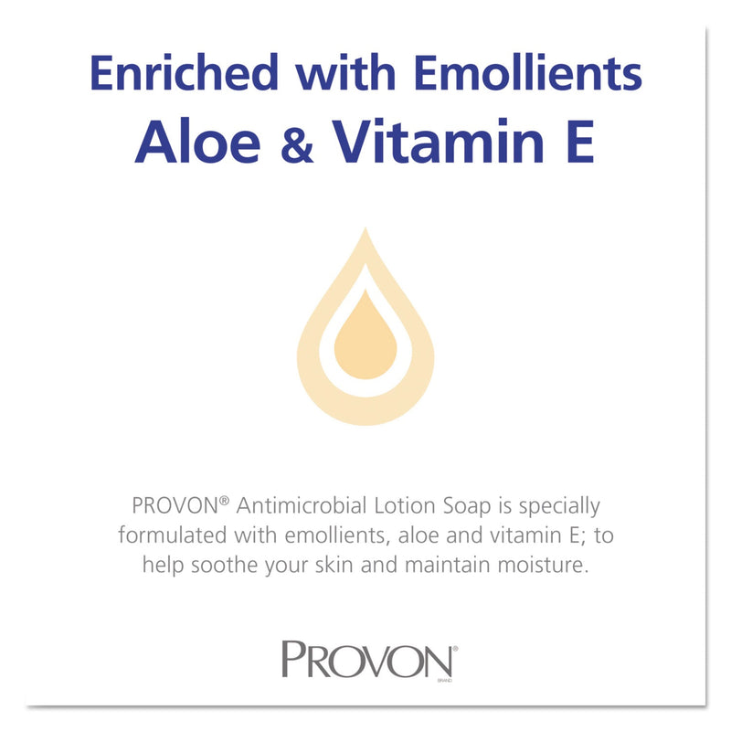 PROVON Antimicrobial Lotion Soap with Chloroxylenol, Citrus Scent, 2 L NXT Refill, 4/Carton PROVON Antimicrobial Lotion Soap with Chloroxylenol, Citrus Scent, 2 L NXT Refill, 4/Carton