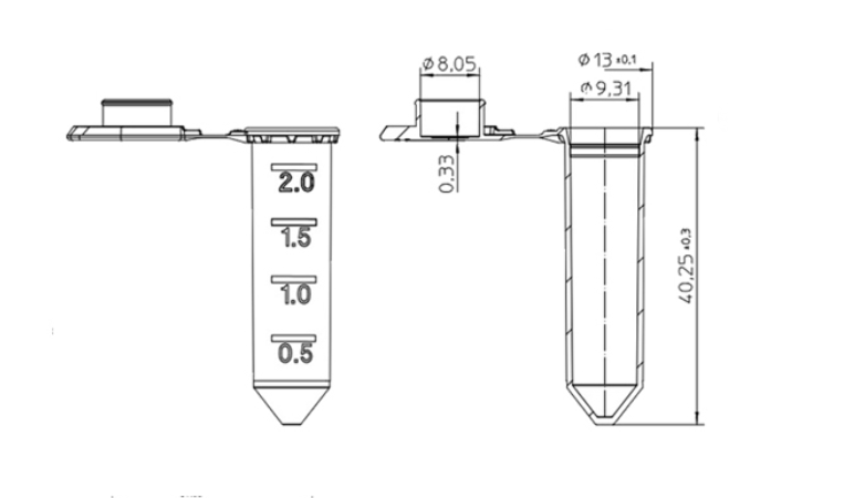 2ML MICRO-CENTRIFUGE TUBE (SNAP-TOP) 2ML MICRO-CENTRIFUGE TUBE (SNAP-TOP)