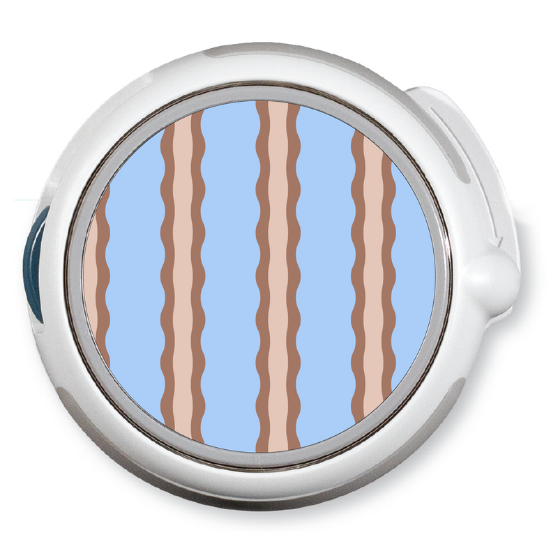Boardwalk Waves twiist™ Automated Insulin Delivery System Stickers - Pump Peelz Boardwalk Waves twiist™ Automated Insulin Delivery System Stickers - Pump Peelz