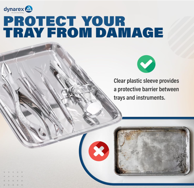 Dynarex Tray Sleeves - 500ea/bx, 6bxs/case (3000 Count) Dynarex Tray Sleeves - 500ea/bx, 6bxs/case (3000 Count)