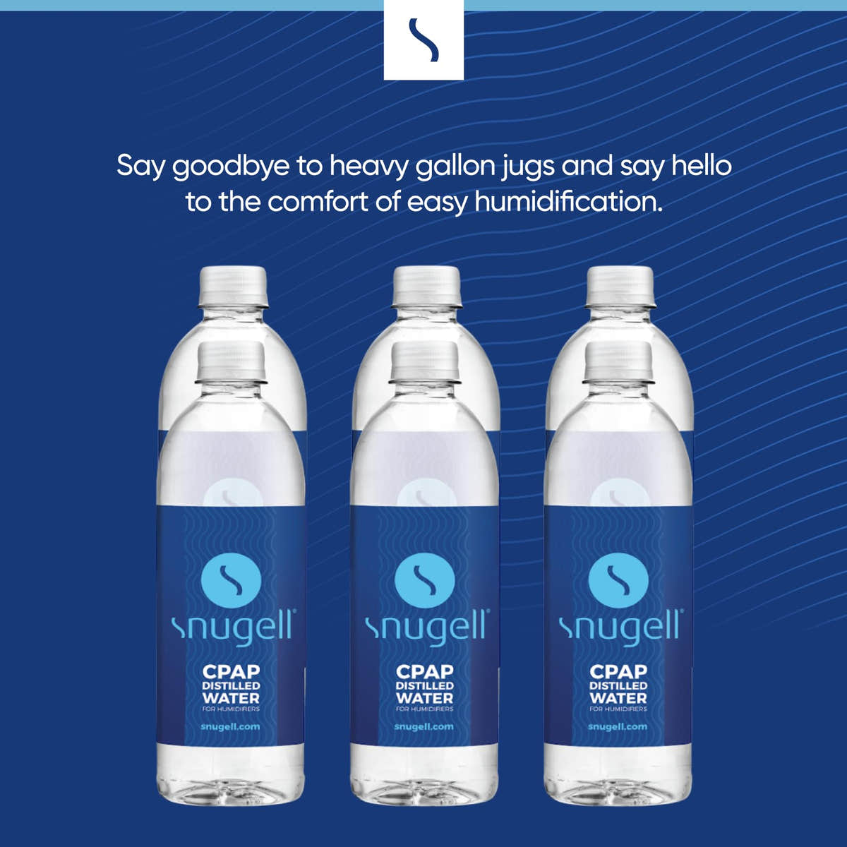 Distilled Water for CPAP Machines (6-Pack, 16.9 oz) Distilled Water for CPAP Machines (6-Pack, 16.9 oz)