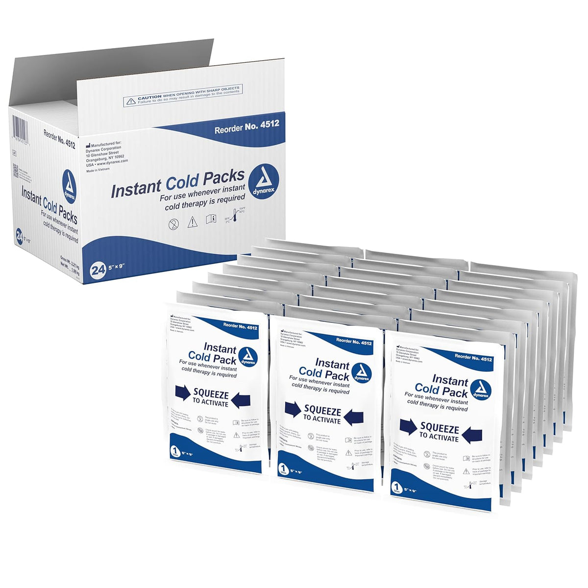 Dynarex Instant Cold Pack (24 Count) Dynarex Instant Cold Pack (24 Count)