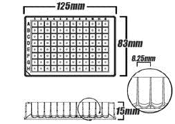 0.5 mL Deep Well Plates (Square Wells), V Bottom 0.5 mL Deep Well Plates (Square Wells), V Bottom