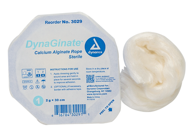 Dynarex DynaGinate - Calcium Alginate Dressing Dynarex DynaGinate - Calcium Alginate Dressing