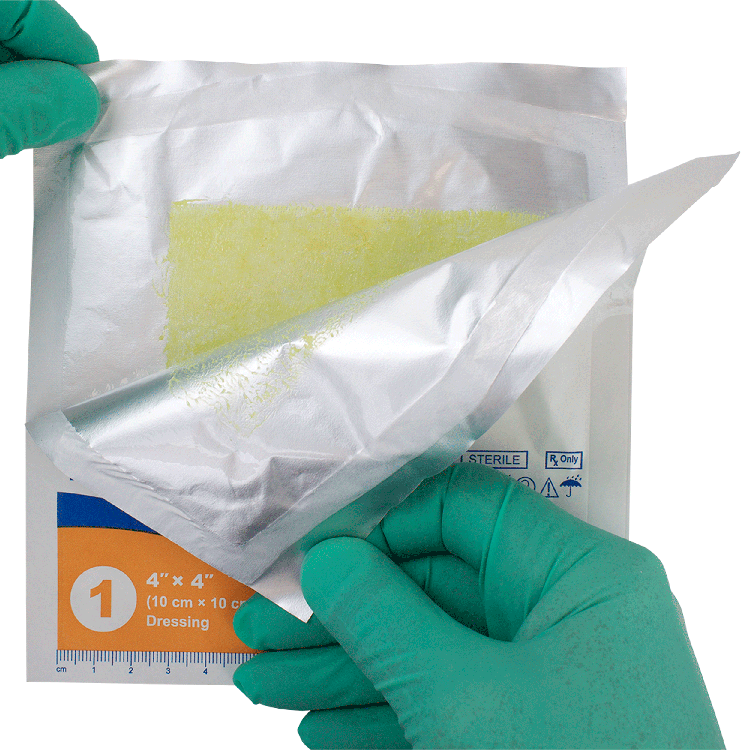 Dynarex Xeroform Gauze Dressing, 4" x 4", 25ea/bx 4bxs/cs (100 Count) Dynarex Xeroform Gauze Dressing, 4" x 4", 25ea/bx 4bxs/cs (100 Count)