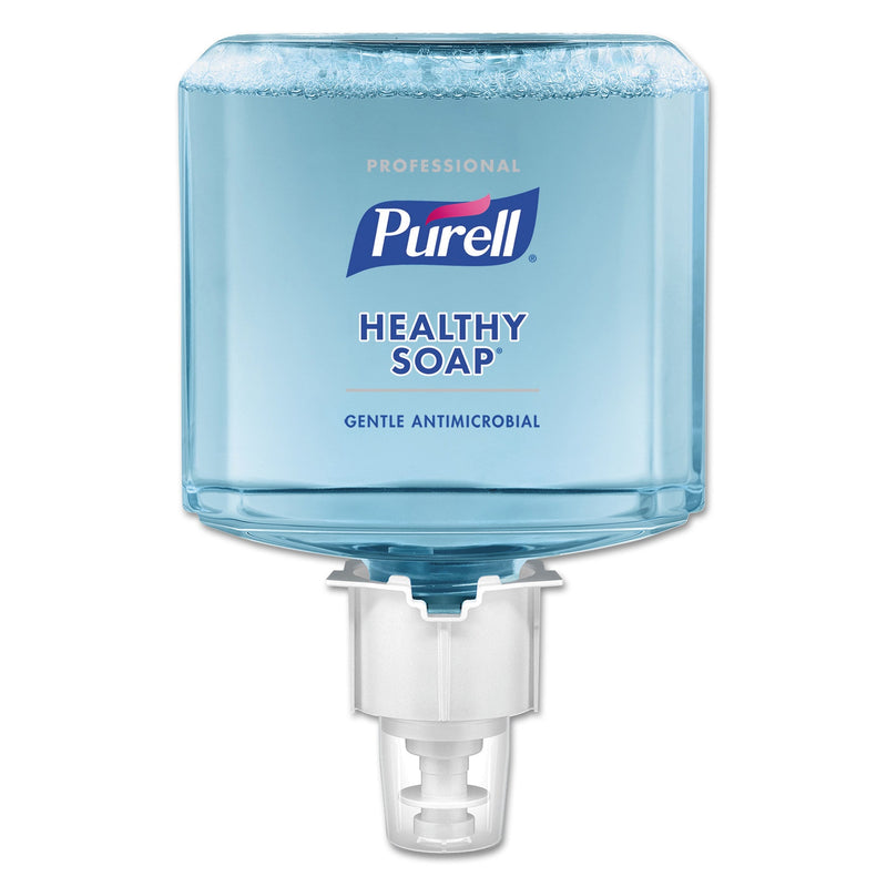 PURELL HEALTHY SOAP 0.5% BAK Antimicrobial Foam, For ES4 Dispensers, Plum, 1,200 mL, 2/Carton PURELL HEALTHY SOAP 0.5% BAK Antimicrobial Foam, For ES4 Dispensers, Plum, 1,200 mL, 2/Carton