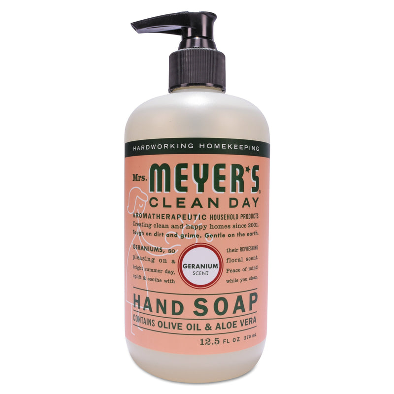 Mrs. Meyer's Clean Day Liquid Hand Soap, Geranium, 12.5 oz Mrs. Meyer's Clean Day Liquid Hand Soap, Geranium, 12.5 oz