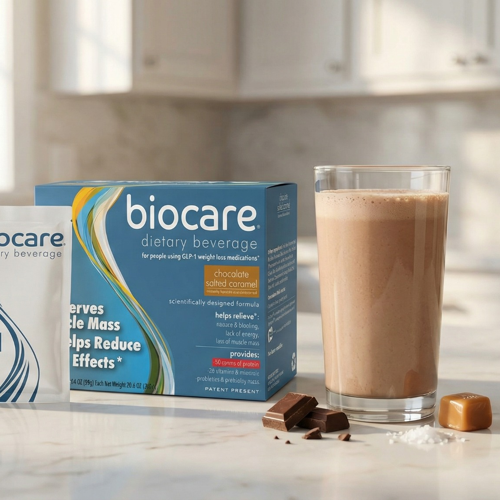 30G Protein Chocolate Salted Caramel Biocare Dietary Beverage (14 Servings) 30G Protein Chocolate Salted Caramel Biocare Dietary Beverage (14 Servings)