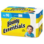 Bounty Essentials Select-A-Size Kitchen Roll Paper Towels, 2-Ply, 83 Sheets/Roll, 12 Rolls/Carton Bounty Essentials Select-A-Size Kitchen Roll Paper Towels, 2-Ply, 83 Sheets/Roll, 12 Rolls/Carton