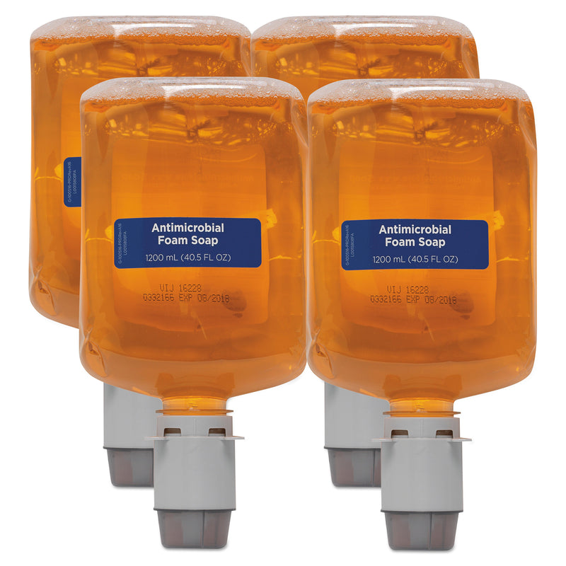 Georgia Pacific Pacific Blue Ultra Foam Soap Manual Dispenser Refill, Antimicrobial, Pacific Citrus, 1,200 mL, 4/Carton Georgia Pacific Pacific Blue Ultra Foam Soap Manual Dispenser Refill, Antimicrobial, Pacific Citrus, 1,200 mL, 4/Carton