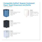 Georgia Pacific SofPull Center-Pull Perforated Paper Towels, 1-Ply, 7.8 x 15, White, 320/Roll, 6 Rolls/Carton Georgia Pacific SofPull Center-Pull Perforated Paper Towels, 1-Ply, 7.8 x 15, White, 320/Roll, 6 Rolls/Carton