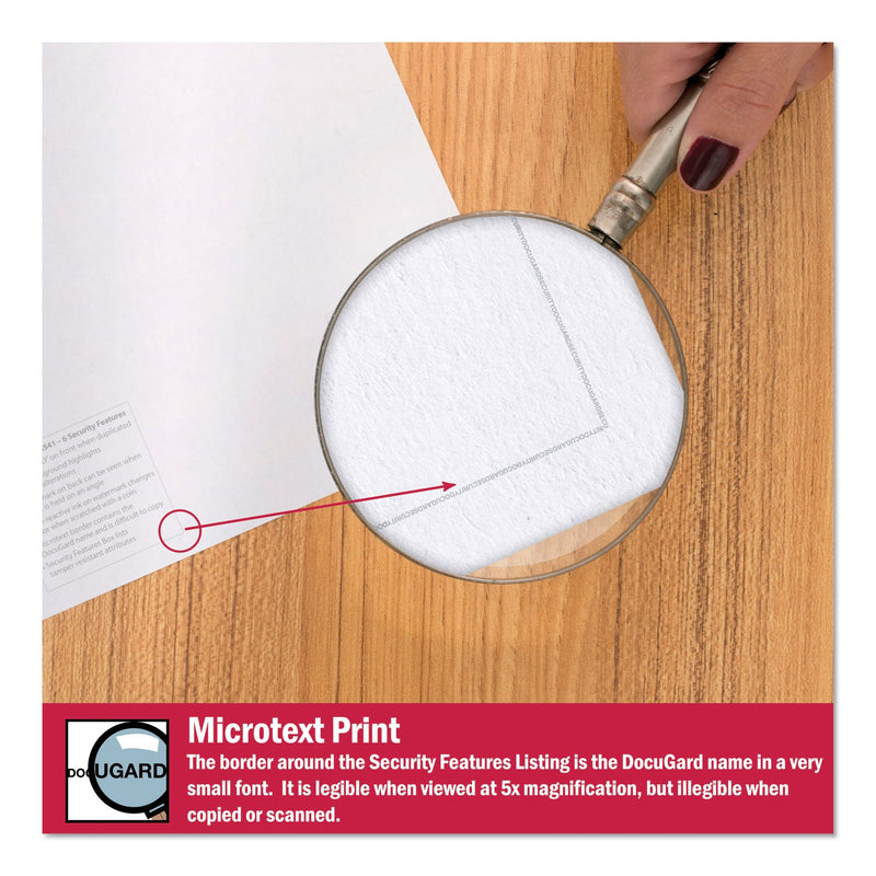 DocuGard Medical Security Papers, 24 lb Bond Weight, 8.5 x 11, Blue, 500/Ream DocuGard Medical Security Papers, 24 lb Bond Weight, 8.5 x 11, Blue, 500/Ream