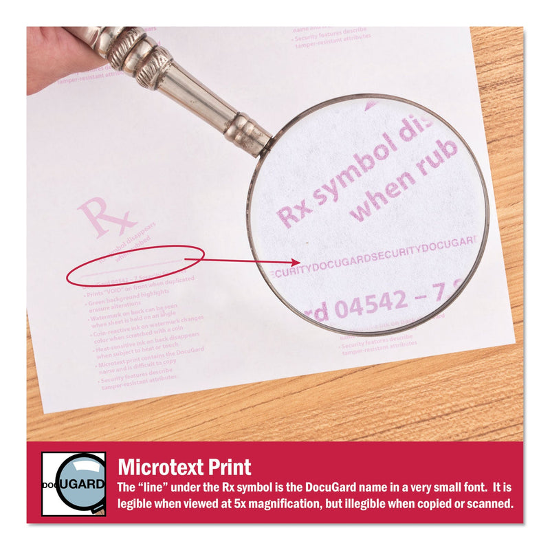 DocuGard Medical Security Papers, 24 lb Bond Weight, 8.5 x 11, Blue, 500/Ream DocuGard Medical Security Papers, 24 lb Bond Weight, 8.5 x 11, Blue, 500/Ream