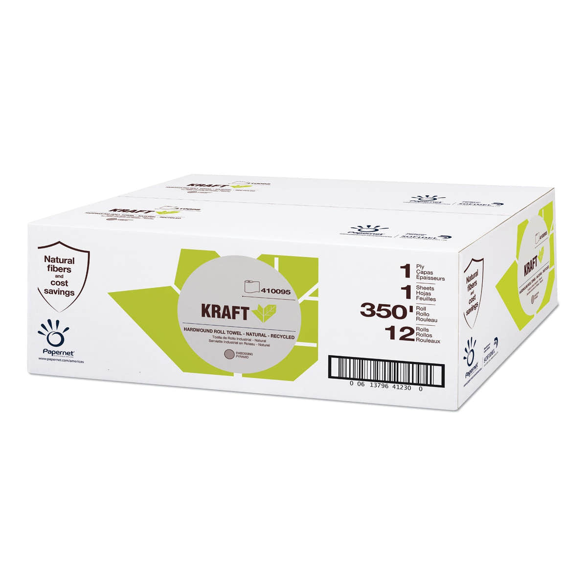 Papernet Heavenly Soft Hardwound Paper Towel, Kraft, 1-Ply, 5.5 x 5.5, Brown, 350 ft/Roll, 12 Rolls/Carton Papernet Heavenly Soft Hardwound Paper Towel, Kraft, 1-Ply, 5.5 x 5.5, Brown, 350 ft/Roll, 12 Rolls/Carton