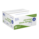 Dynarex Advantage Surgical Sponges, 2" x 2" 8 Ply 200ea/bx, 25bxs/cs (5000 Count) Dynarex Advantage Surgical Sponges, 2" x 2" 8 Ply 200ea/bx, 25bxs/cs (5000 Count)