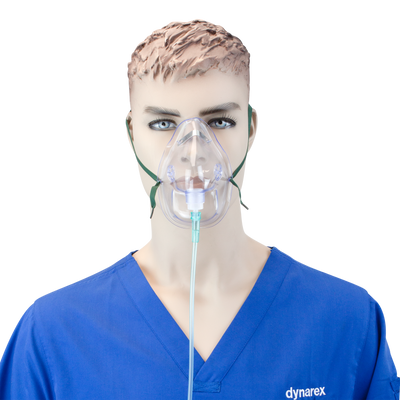 Dynarex Resp-O2 Medium-Concentration Elongated Masks (50 Count) Dynarex Resp-O2 Medium-Concentration Elongated Masks (50 Count)