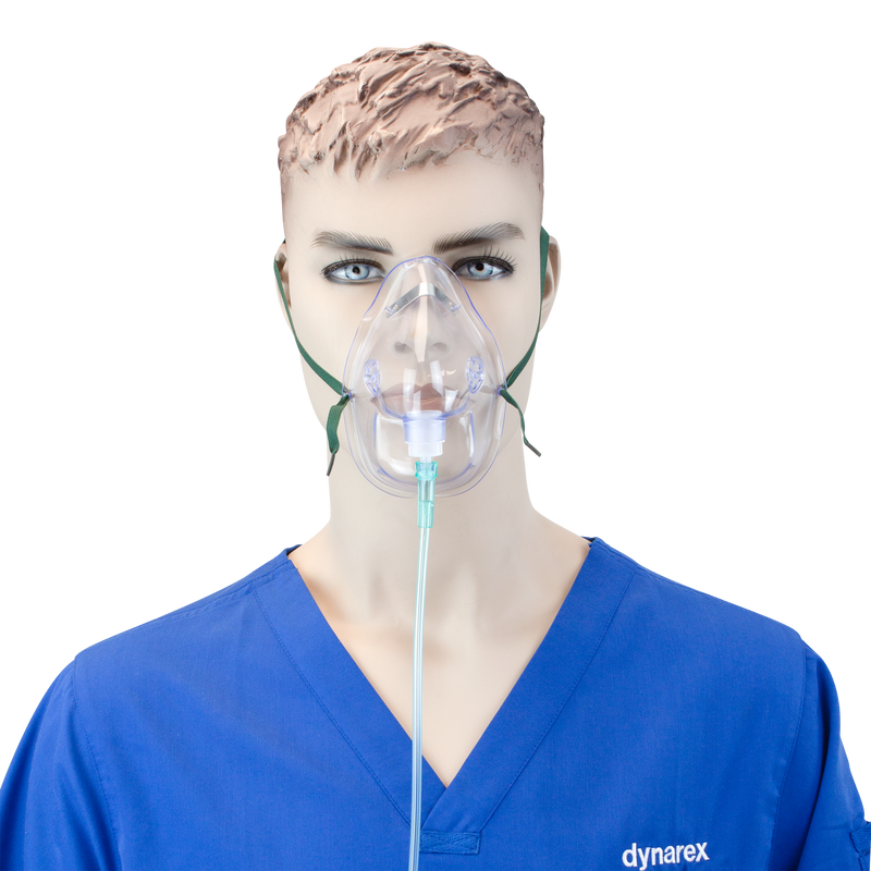 Dynarex Resp-O2 Medium-Concentration Elongated Masks (50 Count) Dynarex Resp-O2 Medium-Concentration Elongated Masks (50 Count)