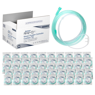Dynarex Resp-O2 Nasal Oxygen Cannulas with Cushion Tips (50 Count) Dynarex Resp-O2 Nasal Oxygen Cannulas with Cushion Tips (50 Count)