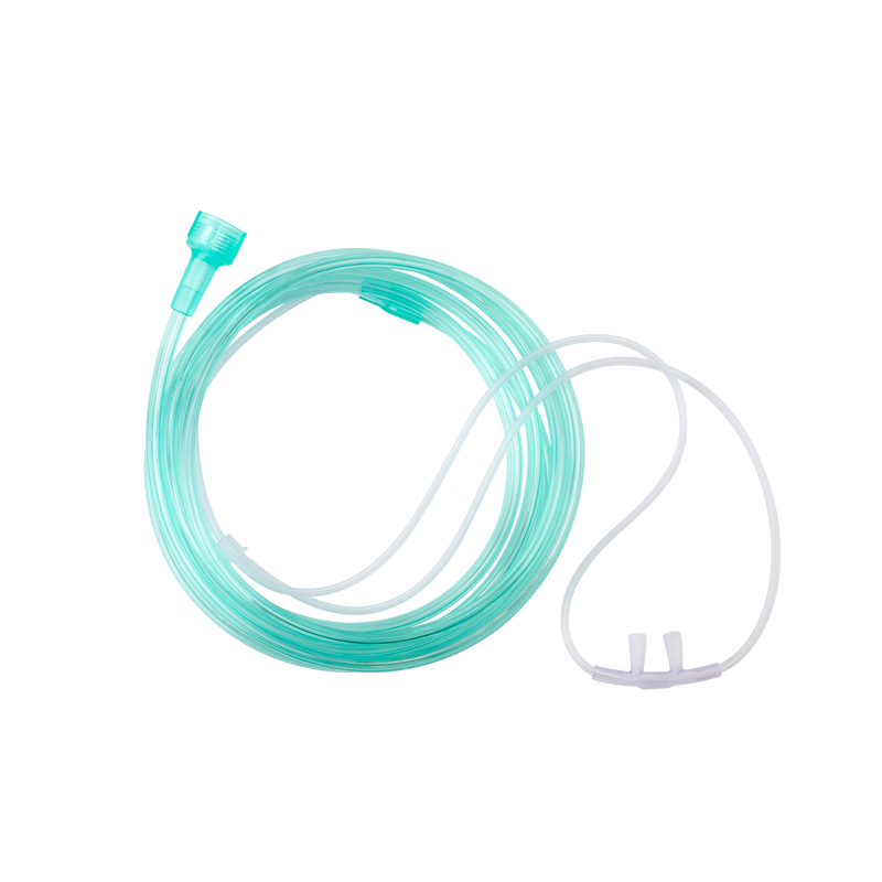 Dynarex Resp-O2 Nasal Oxygen Cannulas with Cushion Tips - Adult, 50' Universal Connector (15 Count) Dynarex Resp-O2 Nasal Oxygen Cannulas with Cushion Tips - Adult, 50' Universal Connector (15 Count)