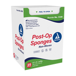 Dynarex Post-op Sponge - Sterile 2's, 4 Ply - 25ea/bx, 24bxs/cs (600 Count) Dynarex Post-op Sponge - Sterile 2's, 4 Ply - 25ea/bx, 24bxs/cs (600 Count)