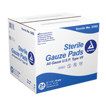 Dynarex Gauze Pad - Sterile 1's, 2" x 2" 12 Ply, 100ea/bx, 24bxs/cs (2400 Count) Dynarex Gauze Pad - Sterile 1's, 2" x 2" 12 Ply, 100ea/bx, 24bxs/cs (2400 Count)