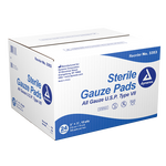 Dynarex Sterile Gauze Pads 1's - 12 Ply, 100ea/bx Dynarex Sterile Gauze Pads 1's - 12 Ply, 100ea/bx