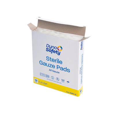 Dynarex Gauze Pad - Sterile 1's, 4" x 4" 12 Ply, 10ea/bx, 48bxs/case (480 Count) Dynarex Gauze Pad - Sterile 1's, 4" x 4" 12 Ply, 10ea/bx, 48bxs/case (480 Count)