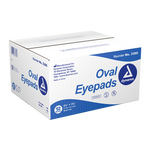 Dynarex Oval Eye Pads - Sterile, 2 5/8" x 1 5/8" 50ea/bx, 12bxs/cs (600 Count) Dynarex Oval Eye Pads - Sterile, 2 5/8" x 1 5/8" 50ea/bx, 12bxs/cs (600 Count)