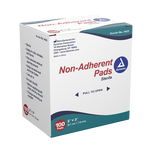 Dynarex Non-Adherent Pads - Sterile, 2" x 3", 100ea/bx, 12bxs/cs (1200) Dynarex Non-Adherent Pads - Sterile, 2" x 3", 100ea/bx, 12bxs/cs (1200)