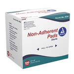 Dynarex Non-Adherent Pads - Sterile, 3" x 4" - 100ea/bx, 12bxs/cs (1200 Count) Dynarex Non-Adherent Pads - Sterile, 3" x 4" - 100ea/bx, 12bxs/cs (1200 Count)
