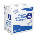 Dynarex Unna Boot Bandages Without Calamine - 12ea/cs (12 Count) Dynarex Unna Boot Bandages Without Calamine - 12ea/cs (12 Count)