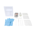 Dynarex Tracheostomy Care Kit - Three Compartment Tray with Nitrile Gloves and Saline & Peroxide (20 Count) Dynarex Tracheostomy Care Kit - Three Compartment Tray with Nitrile Gloves and Saline & Peroxide (20 Count)