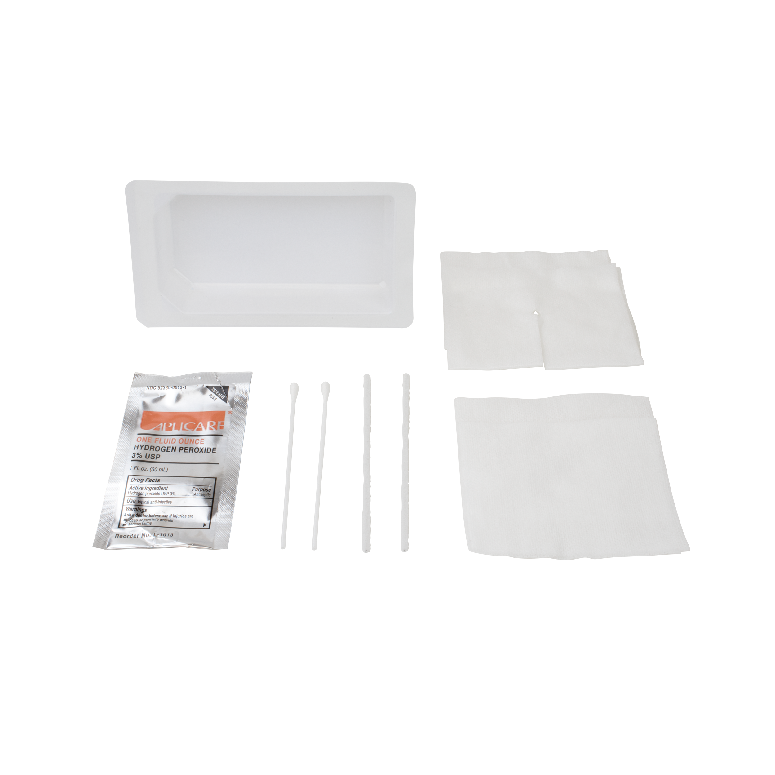 Dynarex Tracheostomy Care Kit - One Mini Compartment Tray (40 Count) Dynarex Tracheostomy Care Kit - One Mini Compartment Tray (40 Count)