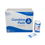 Dynarex Combine Pads 1/pouch - Sterile, 5" x 9" - 20ea/bx, 20bxs/cs (400 Count) Dynarex Combine Pads 1/pouch - Sterile, 5" x 9" - 20ea/bx, 20bxs/cs (400 Count)